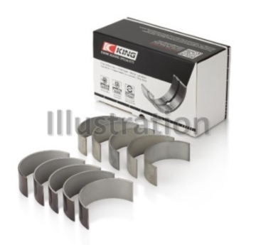 Picture of King Engine Bearings VW Axd/Bnz/Bpe Sputter (Size +0.50mm) Connecting Rod Bearing Set