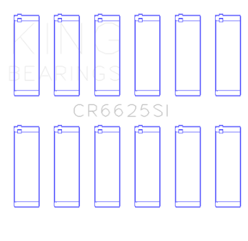 Picture of King Engine Bearings Chevrolet 262 (Size +0.25mm) Connecting Rod Bearing Set