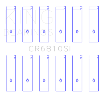 Picture of King Engine Bearings Chrysler 215 (Size +0.75mm) Connecting Rod Bearing Set