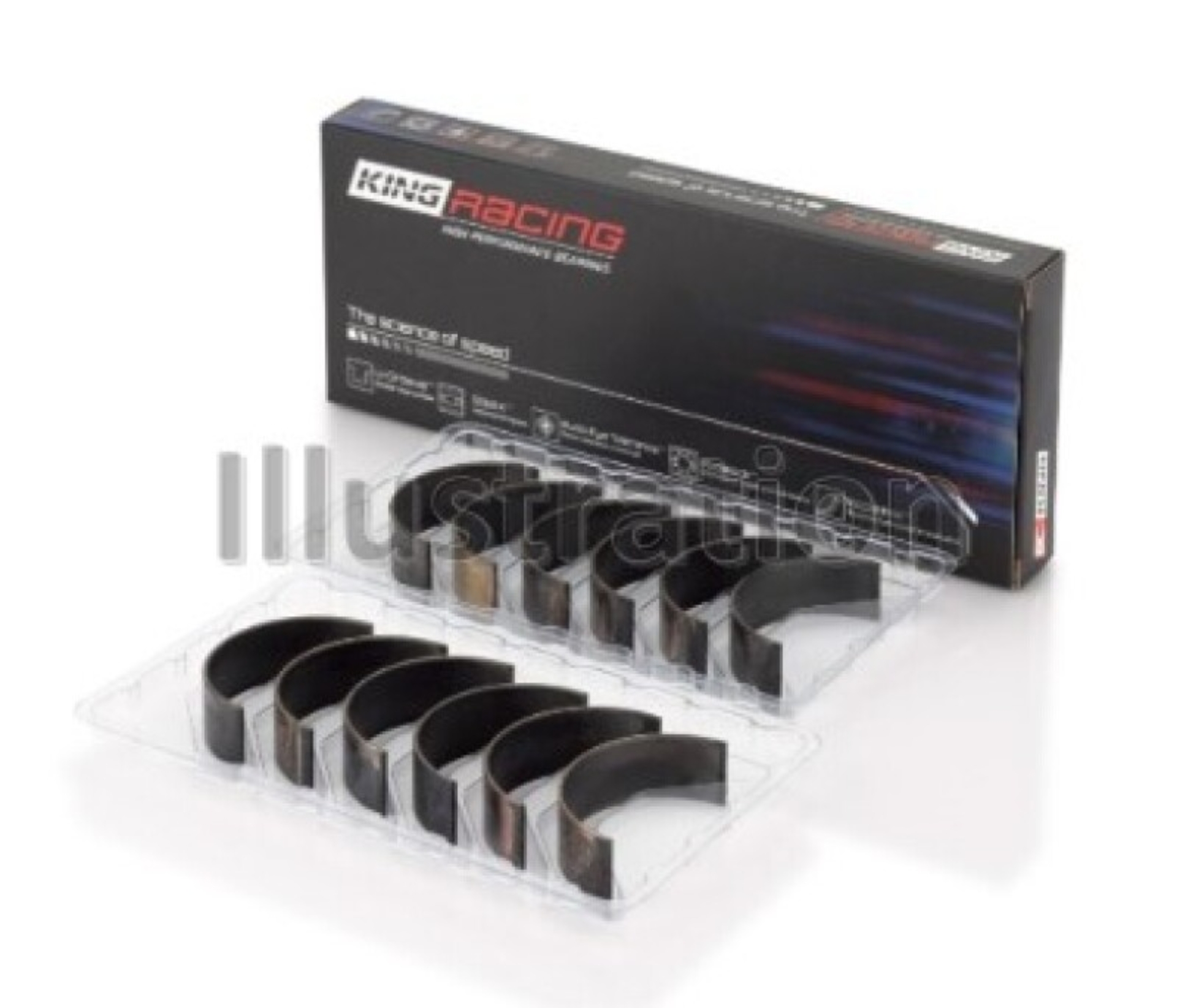 Picture of King Engine Bearings BMW S50B30 (Size +0.25mm) Connecting Rod Bearing Set