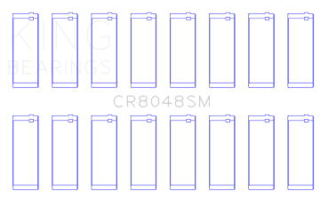 Picture of King Engine Bearings Chrysler 345/370 16V (Size +0.25mm) Connecting Rod Bearing Set