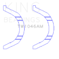 Picture of King Engine Bearings BMW N14B16C (Size +0.50mm) Thrust Washer Set
