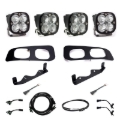 Picture of Baja Designs 2023+ Ford F-250/350 Squadron Racer/Pro Unlimited Dual Fog Pocket Light Kit w/ Upfitter