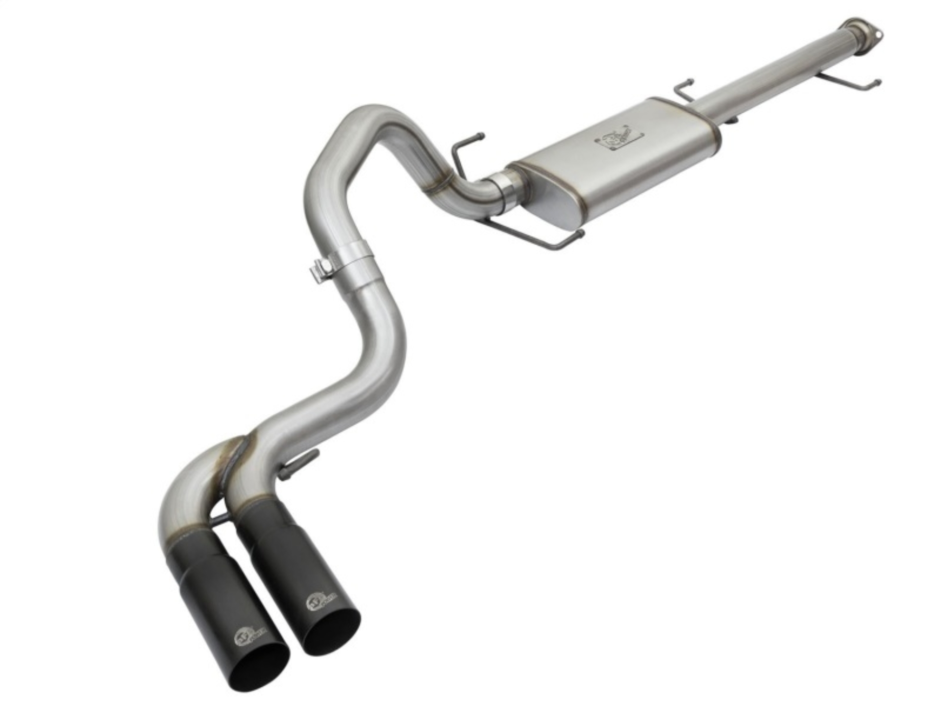 Picture of aFe Rebel Series 3in Stainless Steel Cat-Back Exhaust System w/Black Tips 07-14 Toyota FJ Cruiser