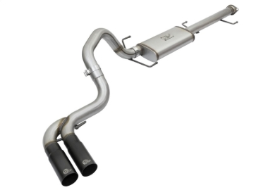 Picture of aFe Rebel Series 3in Stainless Steel Cat-Back Exhaust System w/Black Tips 07-14 Toyota FJ Cruiser