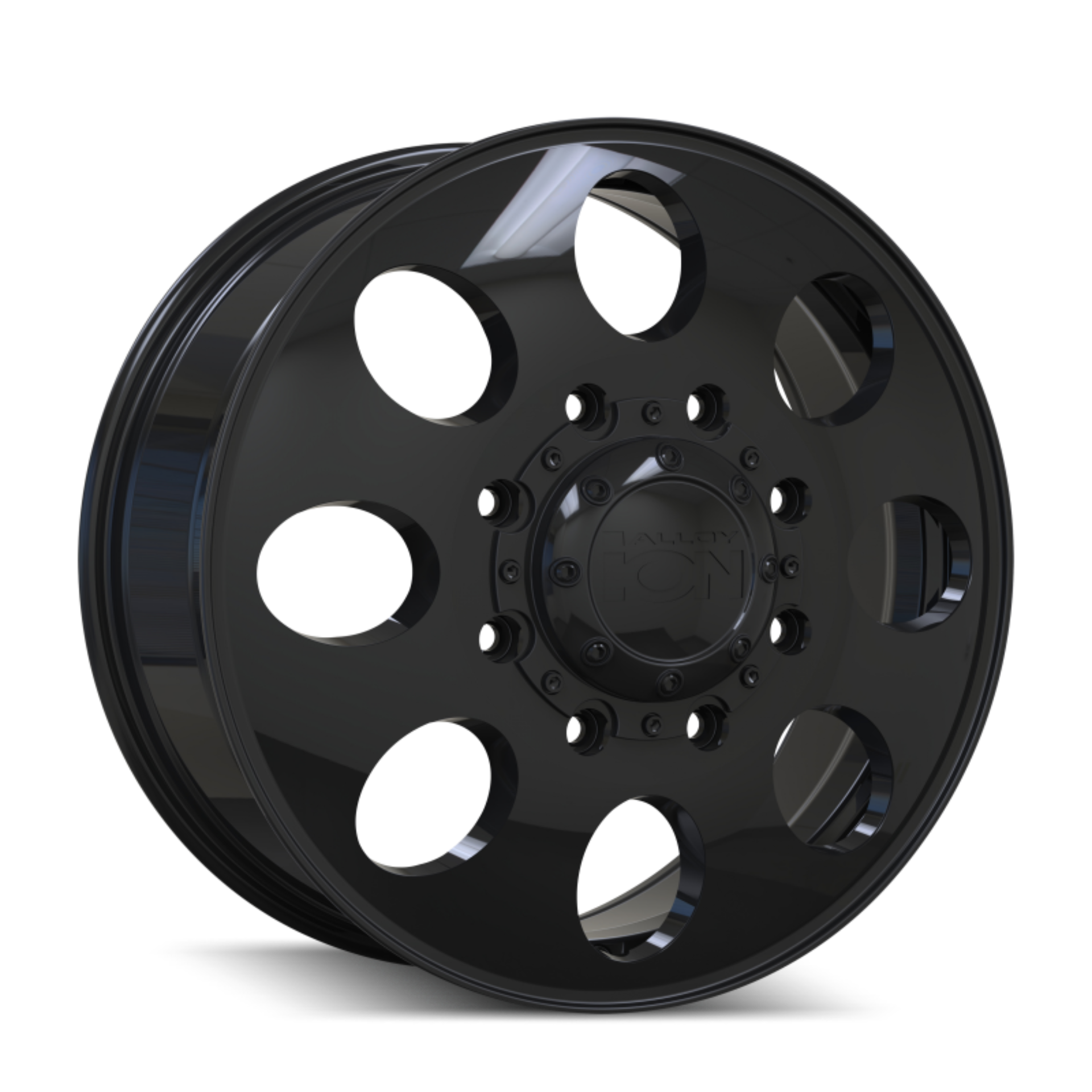 Picture of ION Type 167 20x8.25 / 8x165.1 BP / High Offset / 9.15in BS / 121.3mm Hub Gloss Black Wheel