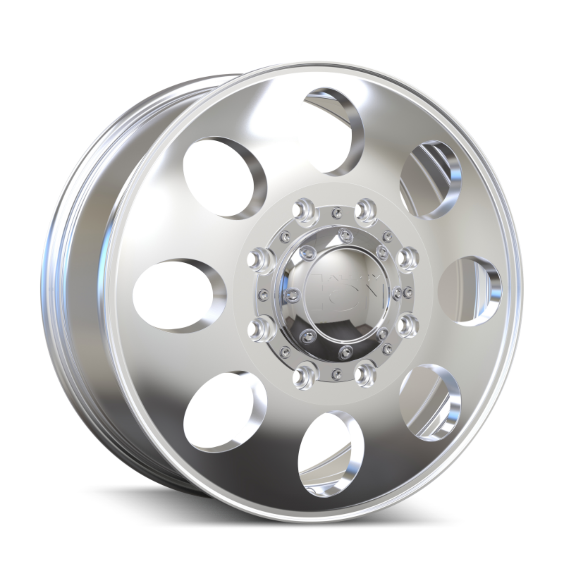 Picture of ION Type 167 20x8.25 / 8x165.1 BP / High Offset / 9.15in BS / 121.3mm Hub Polished Wheel