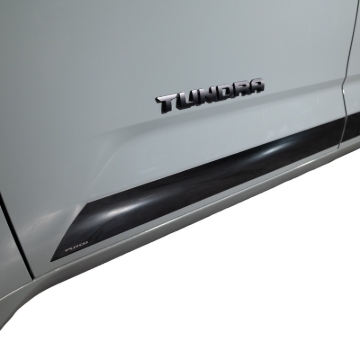 Picture of Putco 22-24 Toyota Tundra CrewMax (4.5in Tall 5 Pcs) Black Platinum Rocker Panels