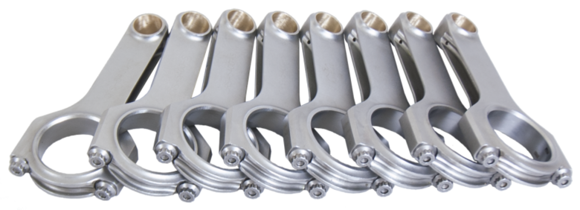 Picture of Eagle Ford 302 2.100in Journals .927in Pin H-Beam Connecting Rods w/ARP2000 Bolts (Set of 8)