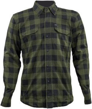 Picture of Speed and Strength True Grit Armored Motoshirt Olive/Black - Medium