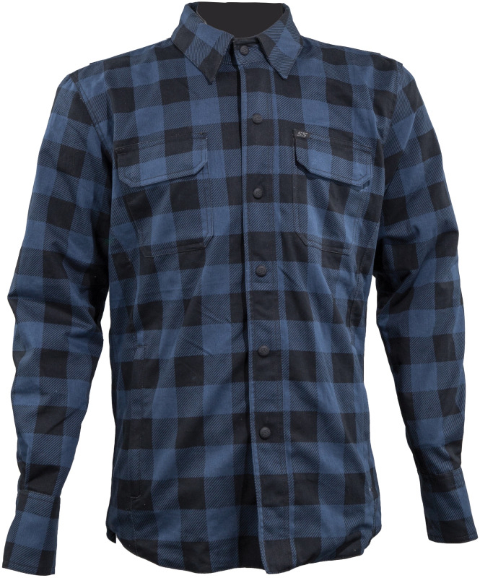 Picture of Speed and Strength True Grit Armored Motoshirt Navy/Black - Medium