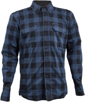 Picture of Speed and Strength True Grit Armored Motoshirt Navy/Black - XL
