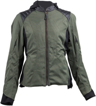 Picture of Speed and Strength Daydream Textile Jacket Olive/Black Womens - XS
