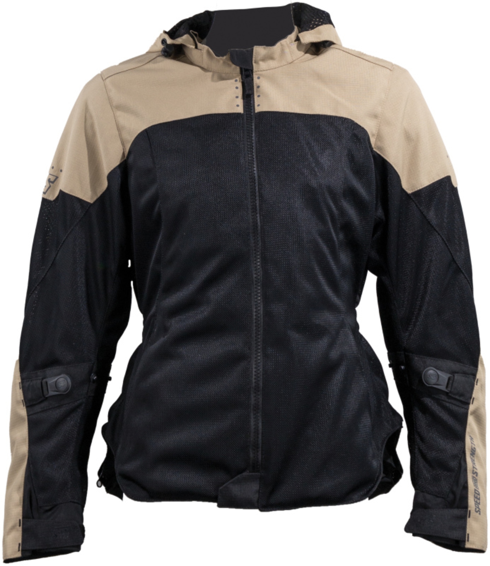 Picture of Speed and Strength Starstruck Mesh Jacket Trench Tan/Black Womens - XS