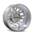 Picture of Mayhem 8107D Cogent Dually 17x6.5 8x210 BP -142mm Offset 154.2mm Bore Polished Wheel
