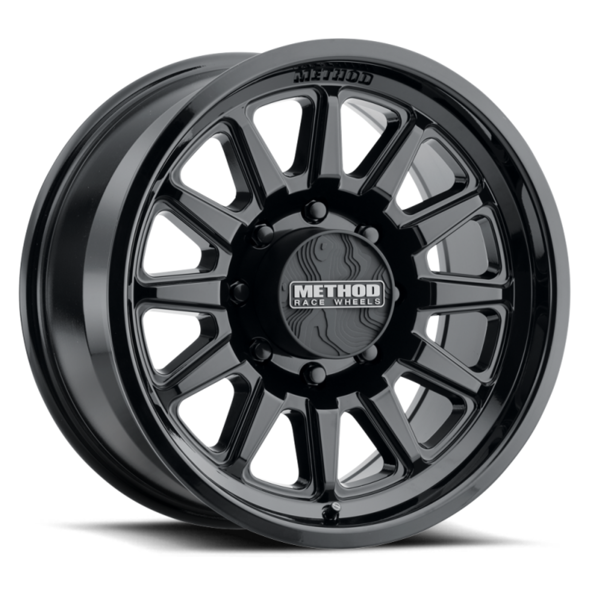 Picture of Method MR323 20x9 +12mm Offset 8x6.5 BP 130.81mm Gloss Black Wheel