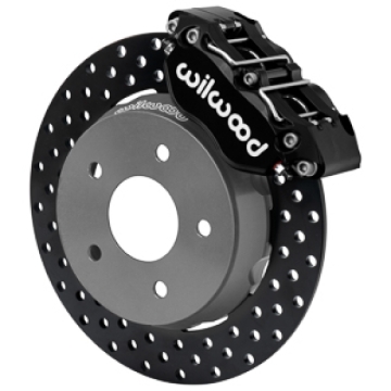Picture of Wilwood 22-23 Polaris RZR Turbo Dynapro 4R Front Brake Kit w/ 11.25in Drilled Rotors - Black