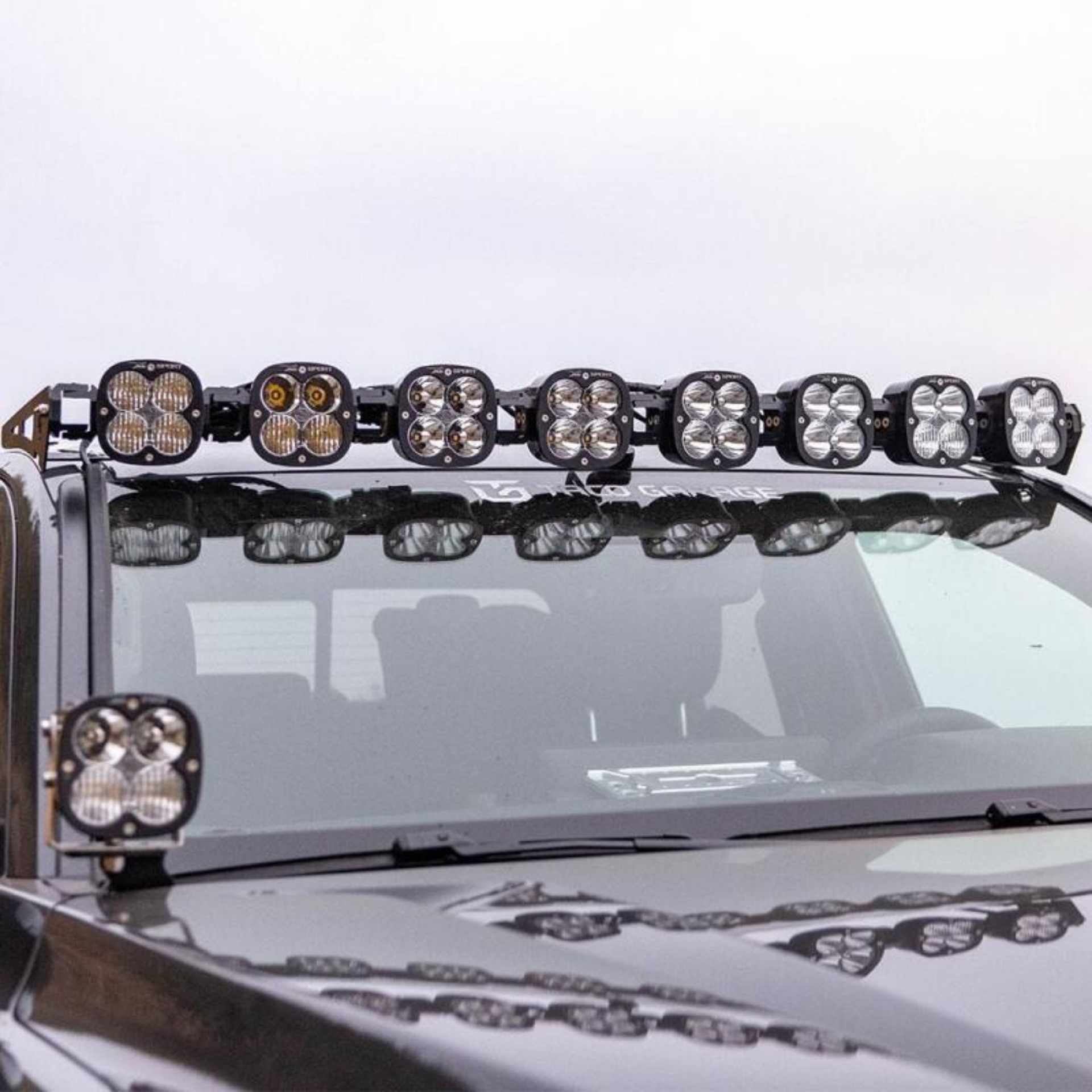 Picture of Baja Designs 2024+ Toyota Tacoma 8XL Linkable Roof Kit