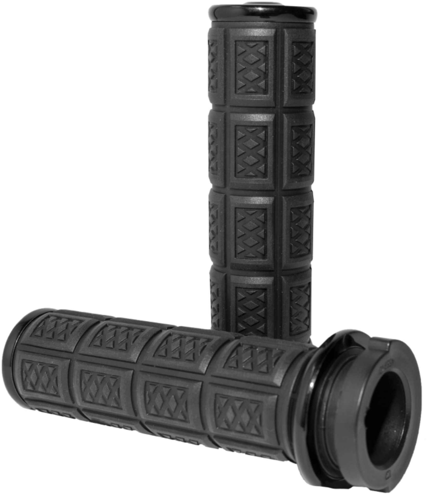 Picture of Kuryakyn Enygma Grips Throttle-By -Wire - Gloss Black