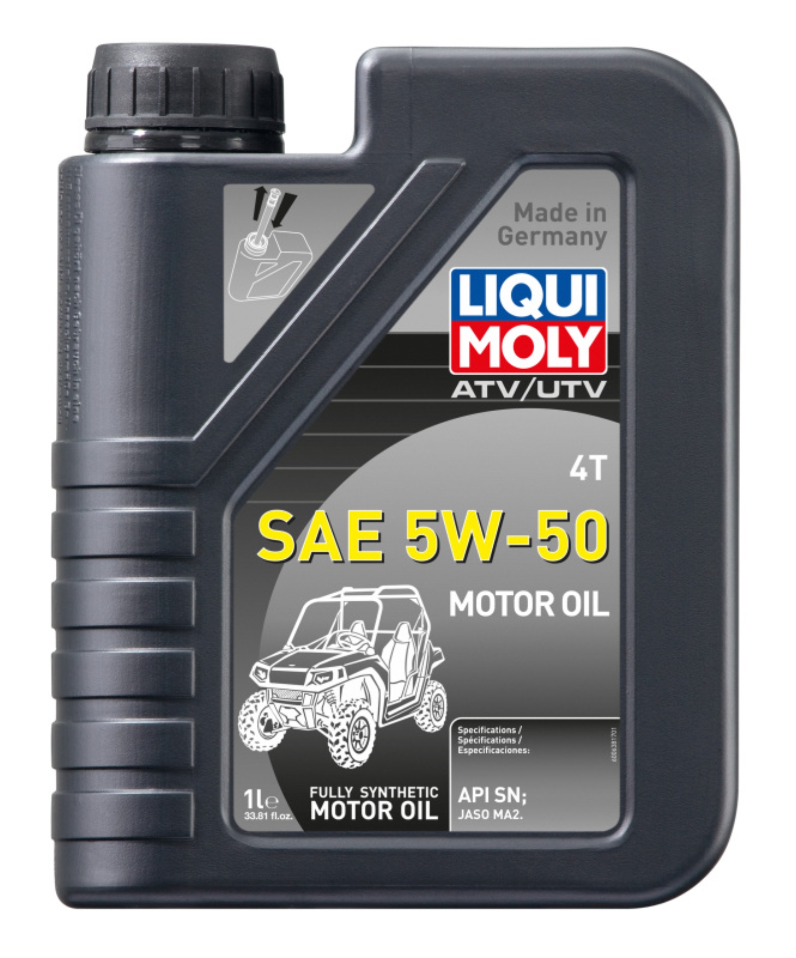 Picture of LIQUI MOLY 1L ATV 4T Motor Oil SAE 5W50