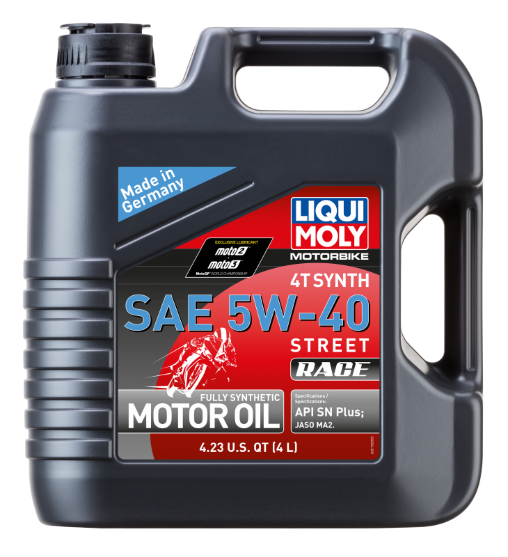 Picture of LIQUI MOLY 4L Motorbike 4T Synth 5W40 Street Race