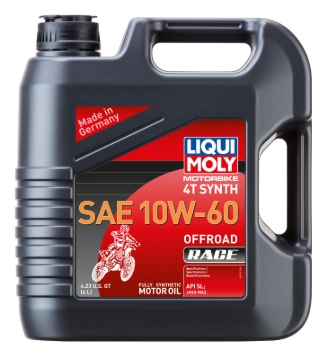 Picture of LIQUI MOLY 4L Motorbike 4T Synth SAE 10W60 Offroad Race