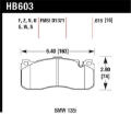 Picture of Hawk BMW 135i HT-10 Race Front Brake Pads