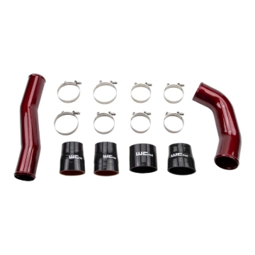 Picture of Wehrli 10-12 Cummins 6.7L Stage 1 High Flow Bundle Kit - WCFab Red