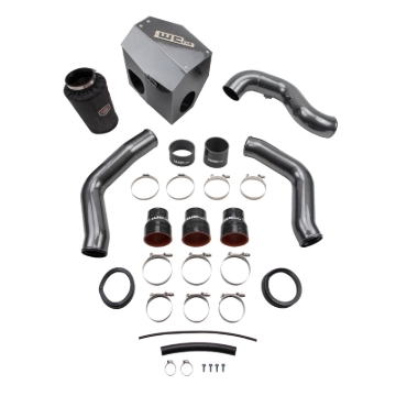 Picture of Wehrli 13-18 Cummins 6.7L Stage 2 High Flow Bundle Kit - Gloss Black