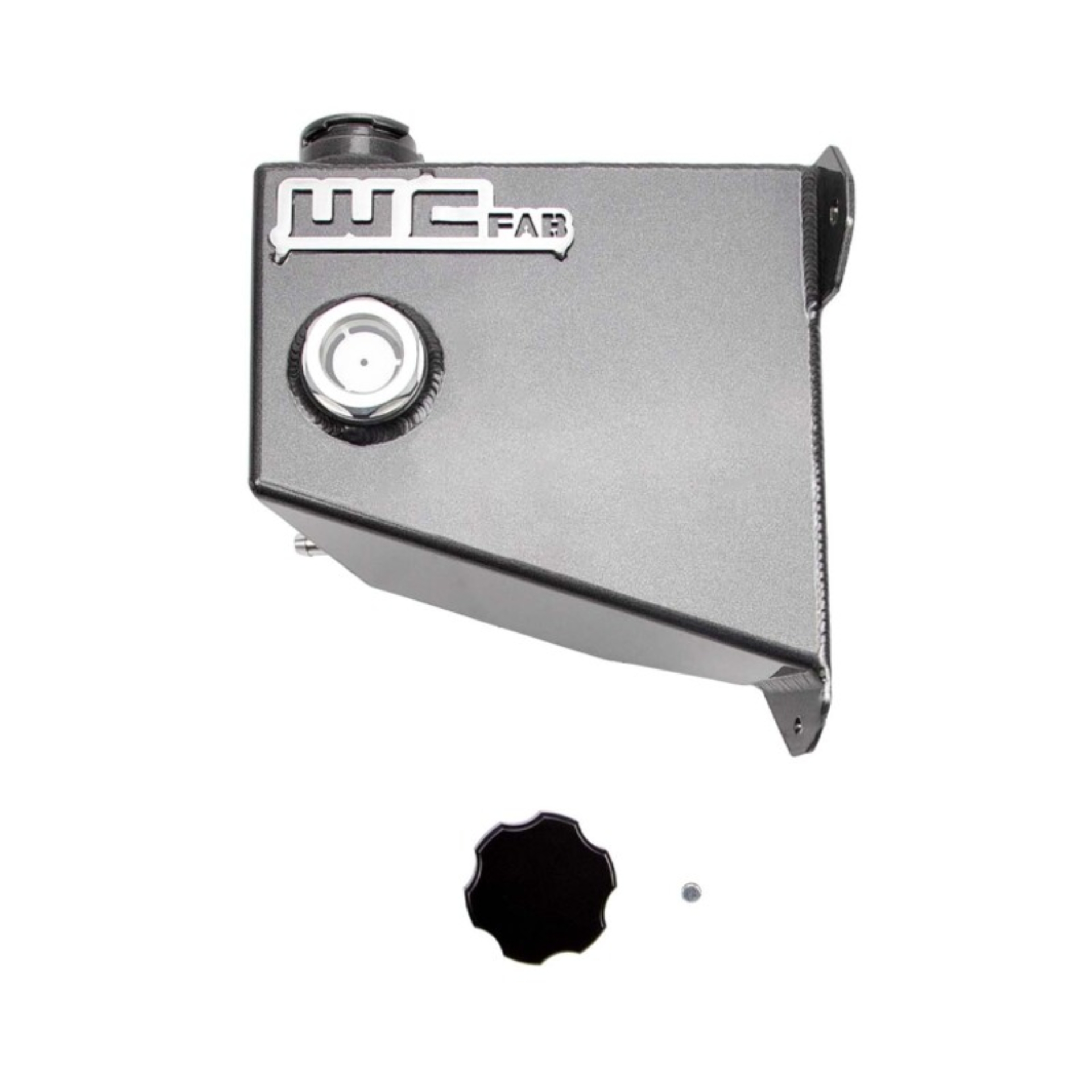 Picture of Wehrli 04.5-07 Cummins 5.9L Coolant Tank (OEM Placement) - Candy Red