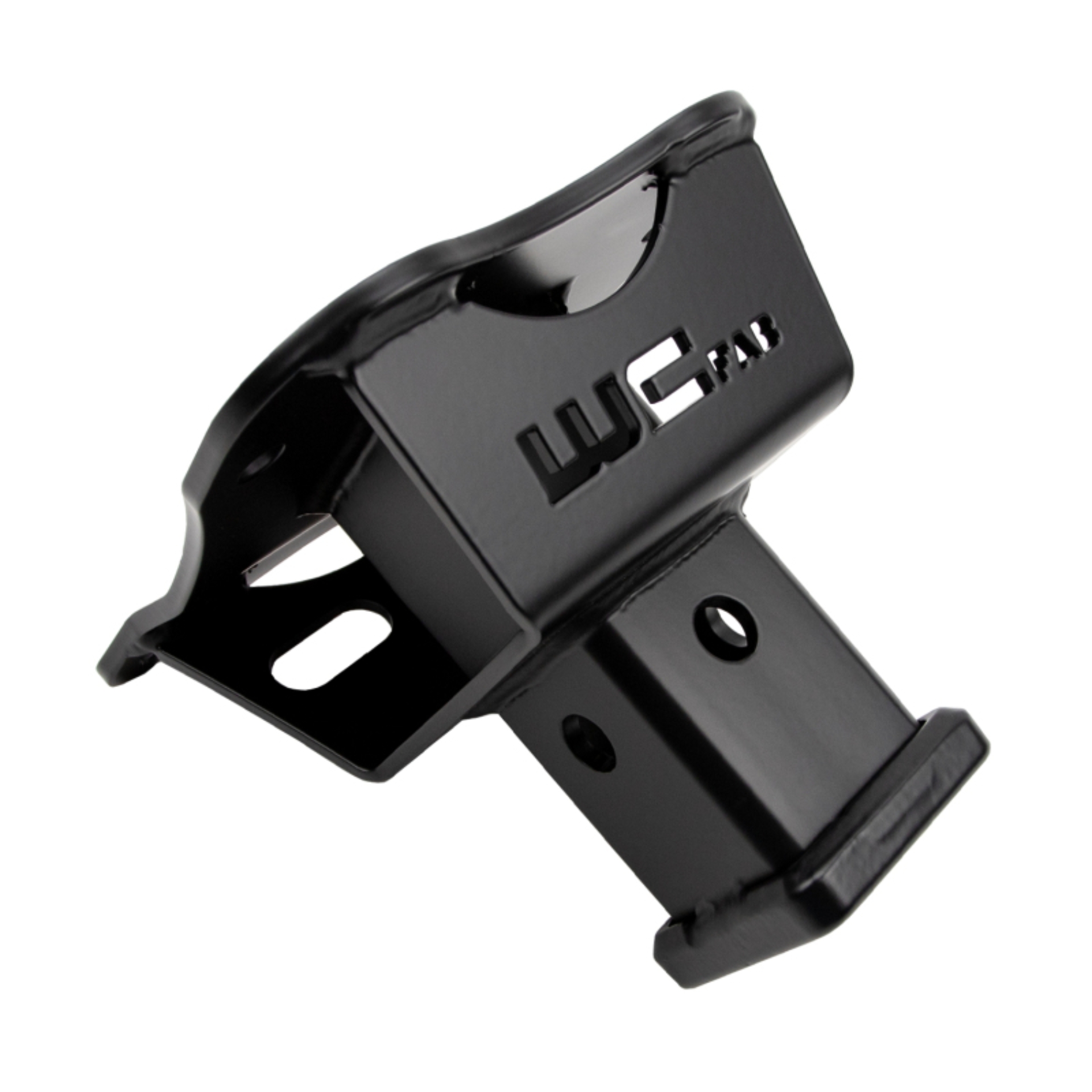 Picture of Wehrli 18-23 Polaris RZR XP/S 1000 Receiver Hitch/ Pull Plate - Flat Black