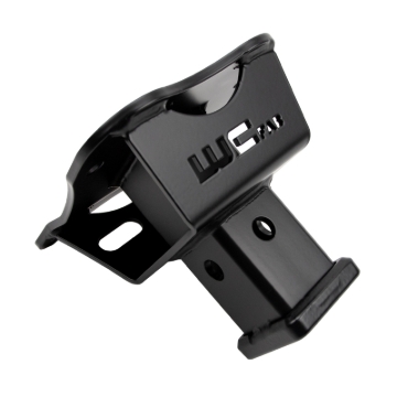 Picture of Wehrli 18-23 Polaris RZR XP/S 1000 Receiver Hitch/ Pull Plate - Flat Black