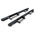 Picture of Westin 2024 Toyota Tacoma Double Cab HDX Stainless Drop Nerf Step Bars - Textured Black
