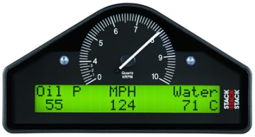 Picture of AutoMeter Stack Multi-Function Dash Display Logger (MFD) 0-8K RPM - Black