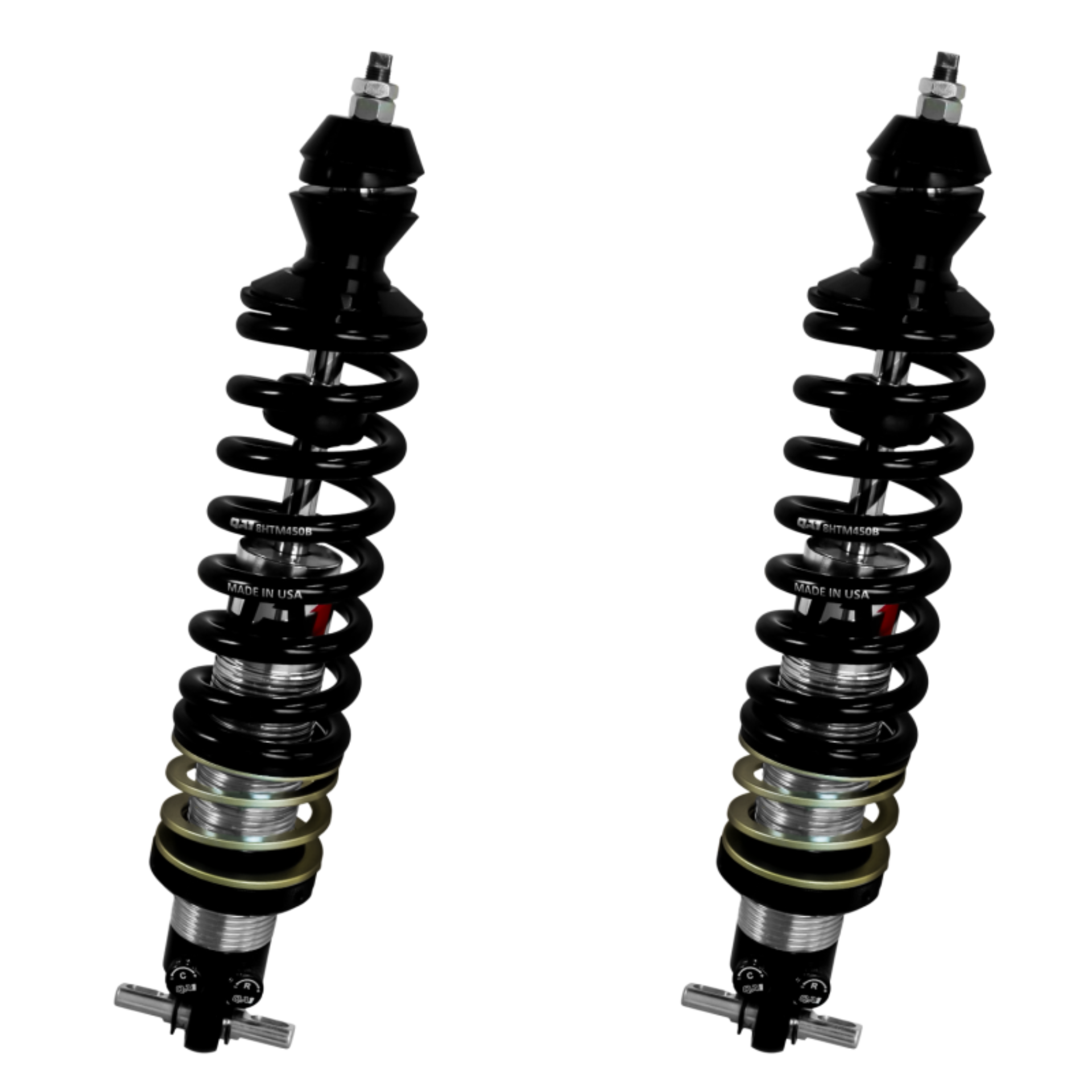 Picture of QA1 97-13 Chevy Corvette Front Pro-Coilover Shock Absorber - Double Adj. - 8in x 450lb/in - Aluminum