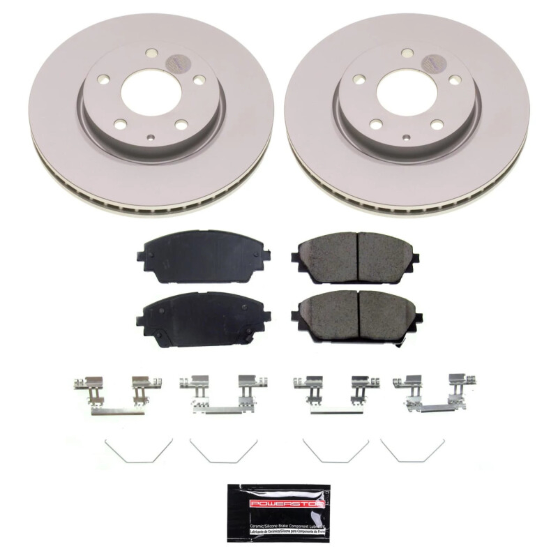 Picture of Power Stop 19-23 Mazda 3 Front Z17 Coated Brake Kit
