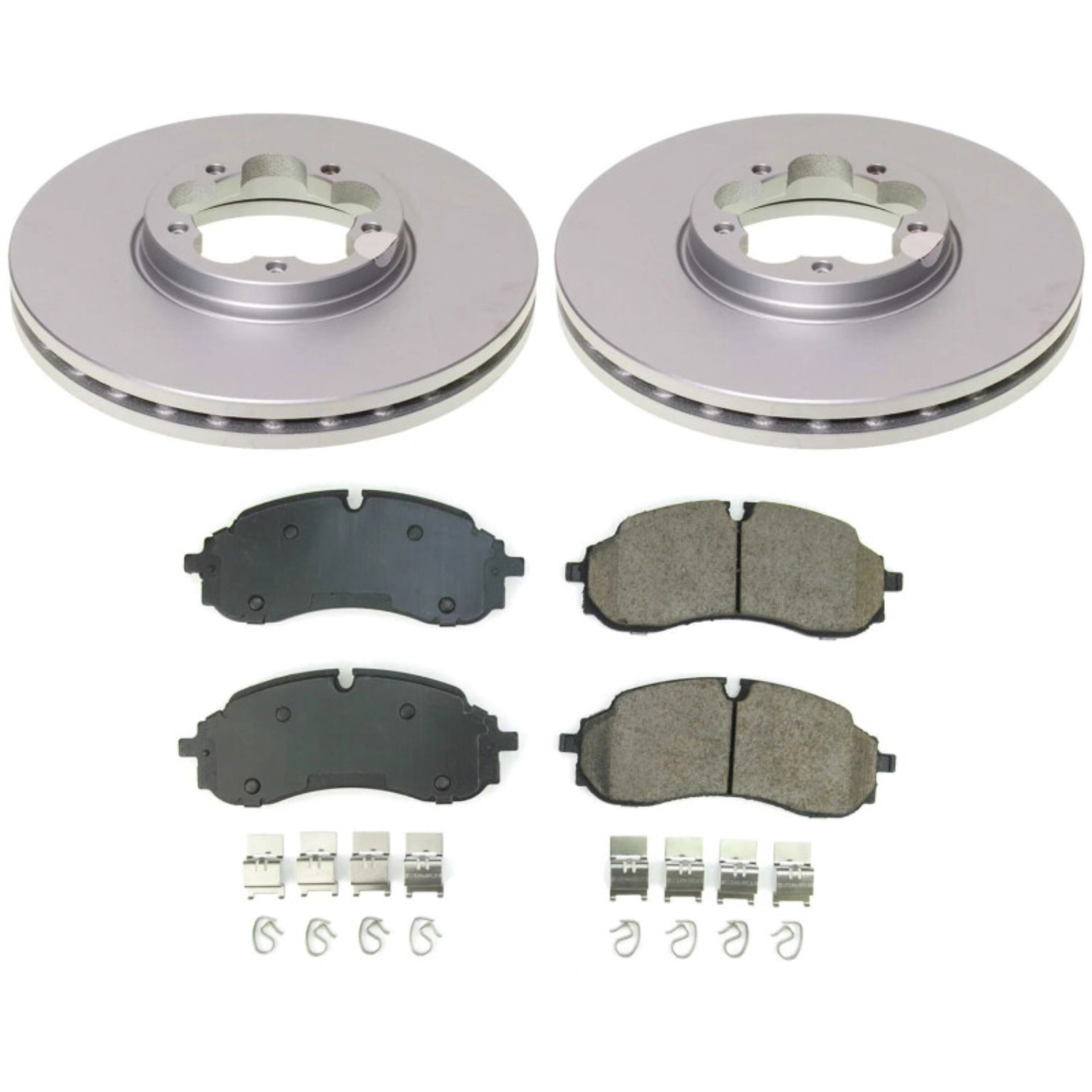 Picture of Power Stop 22-23 Ford E-Transit Front Z17 Coated Brake Kit