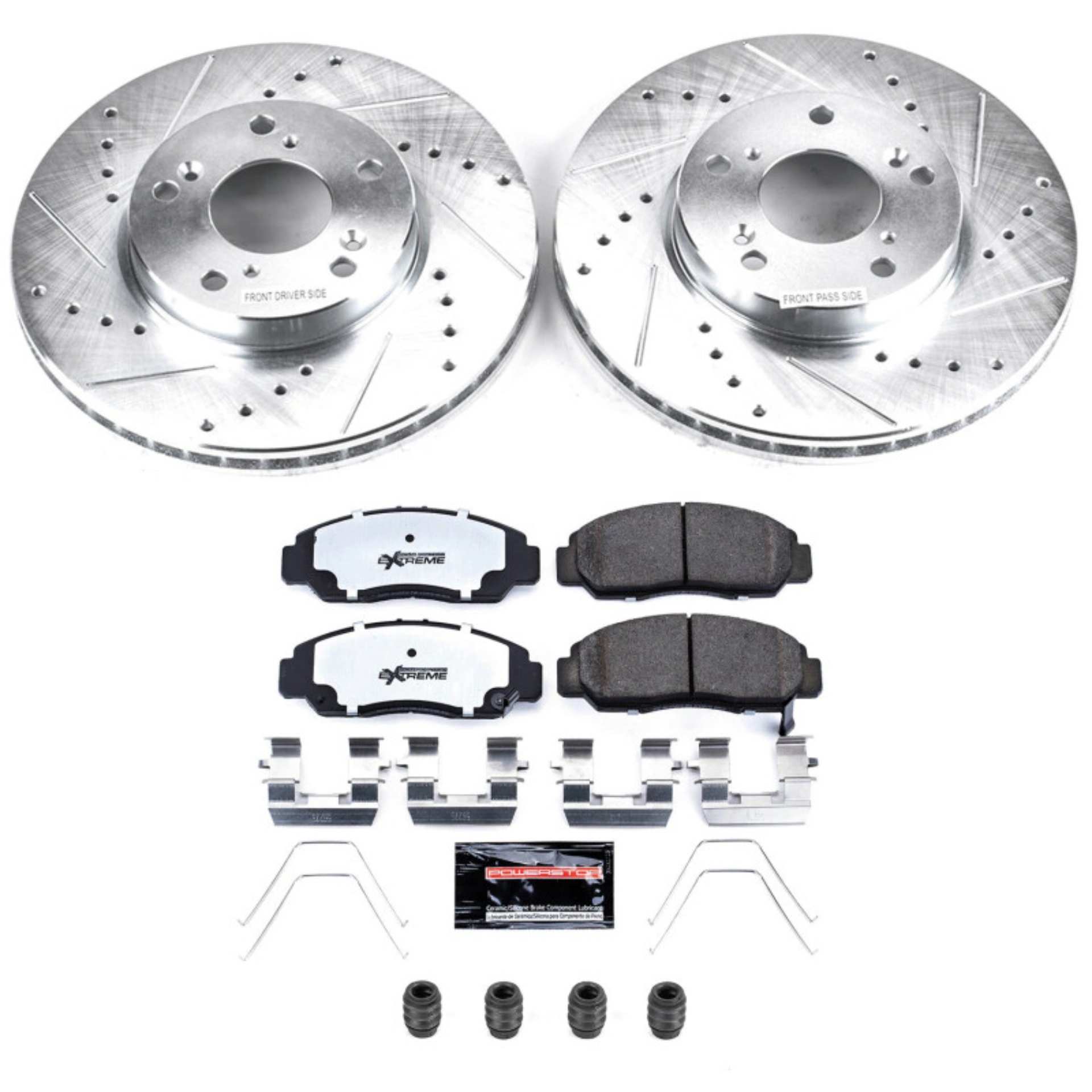 Picture of Power Stop 06-11 Honda Civic Front Z26 Street Brake Kit