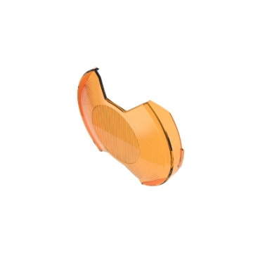 Picture of KC HiLiTES SlimLite 6in Light Shield - Spread Beam - Amber