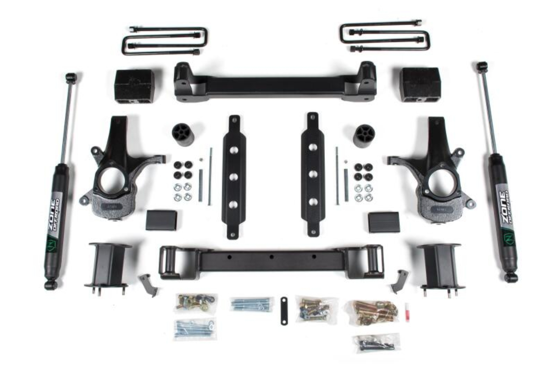 Picture of Zone Offroad 14-16 GM 1500 2WD 4.5in Cast Steel Arms - Fox