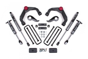 Picture of Zone Offroad 2020 GM 2500 / 3500 HD 3In Adventure Series (OE Key 84634344) w/ Overloads - Fox