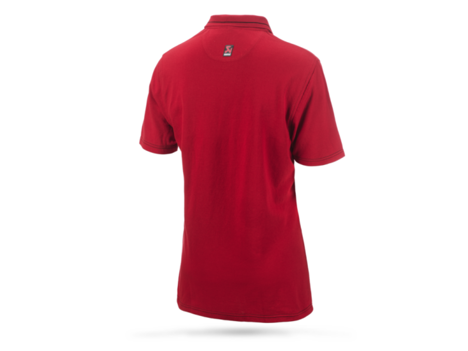 Picture of Akrapovic Corpo Polo Red Mens - S