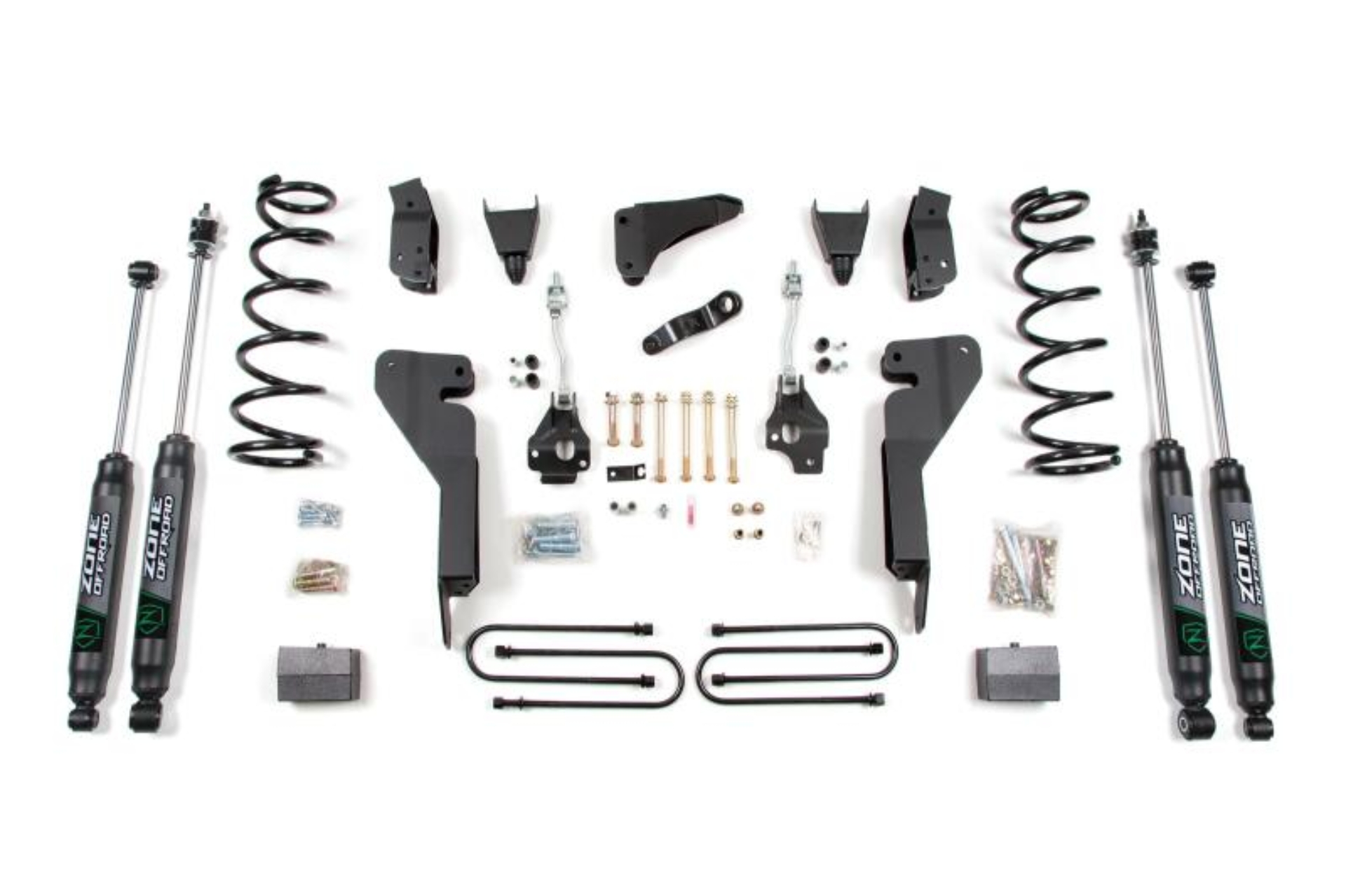 Picture of Zone Offroad 05-07 Ram 2500 Powerwagon 4WD 4in Suspension Lift System - Nitro