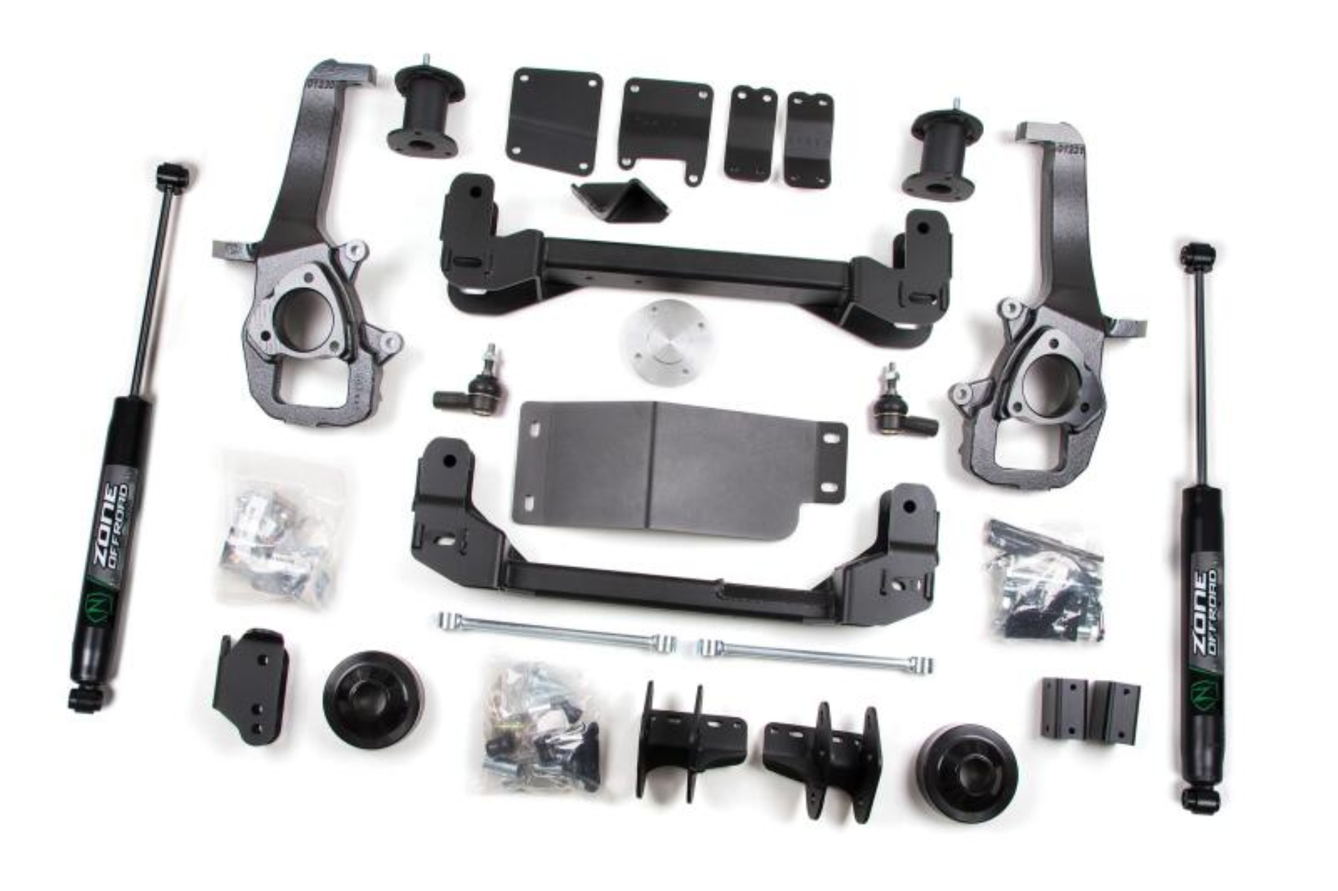 Picture of Zone Offroad 2012 Dodge1500 4in / 3in Suspension Kit