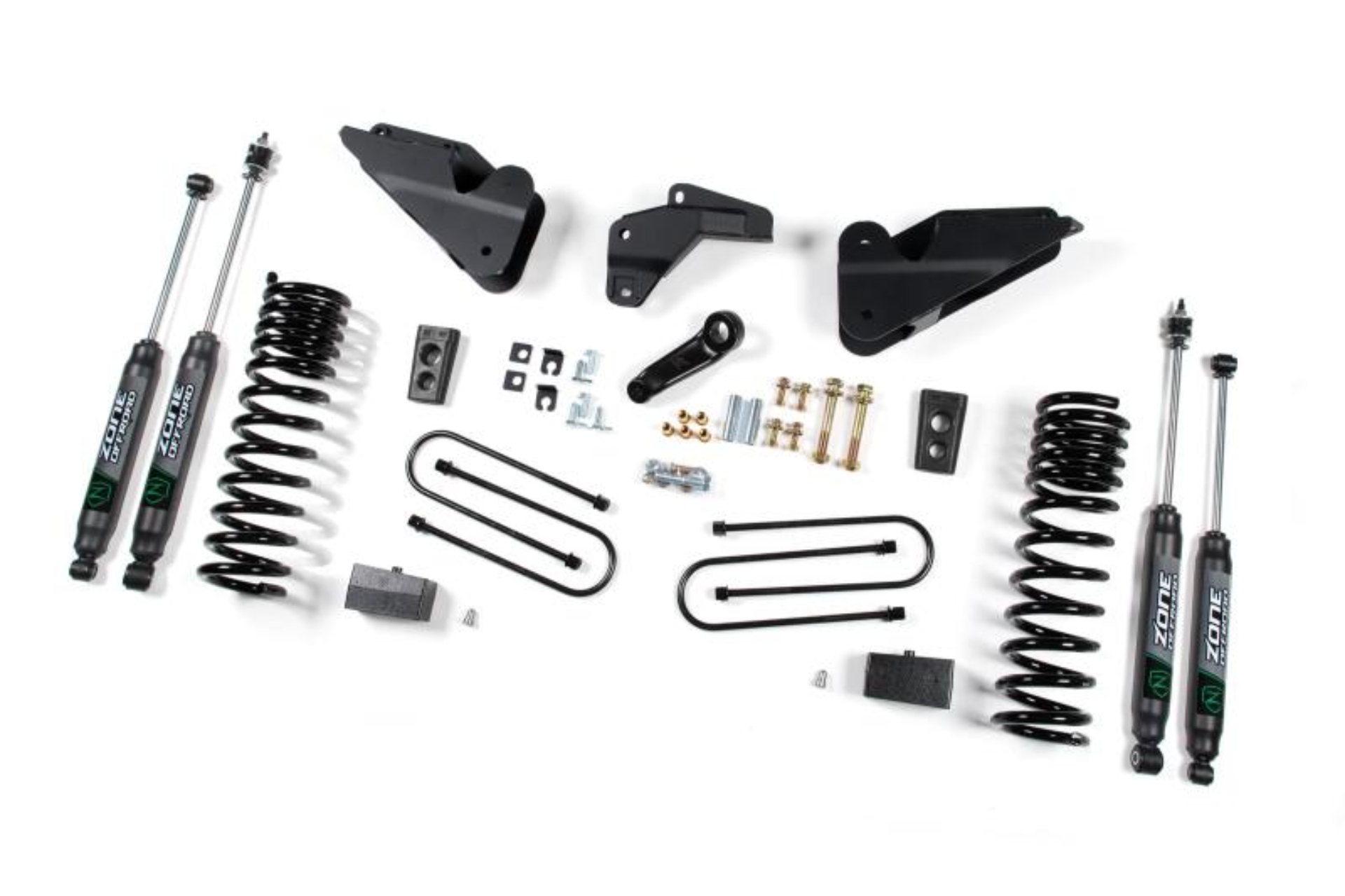 Picture of Zone Offroad 13-18 Ram 3500 4in Lift System- Gas