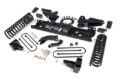 Picture of Zone Offroad 2019 Ram 3500 4.5in Radius Arm Brkt 2in Rr Block w/o Overload 6-Bolt TCase Nitro Shocks