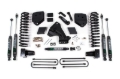 Picture of Zone Offroad 20-21 Ford F-250/F-350 6in Radius Arm Drop Suspension Lift System - Nitro Shocks Diesel
