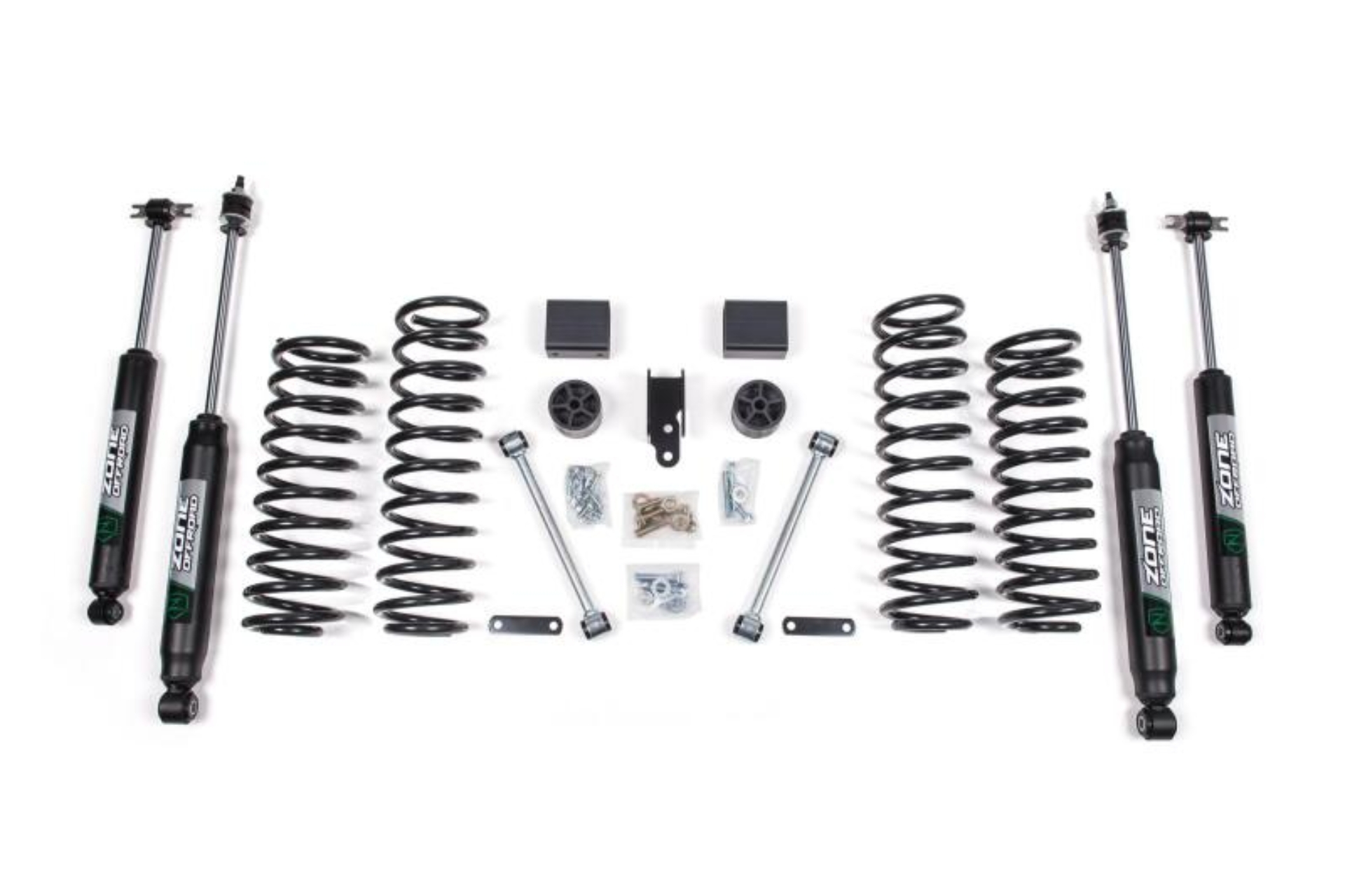 Picture of Zone Offroad 12-18 Jeep JK 4dr 3in Suspension Kit