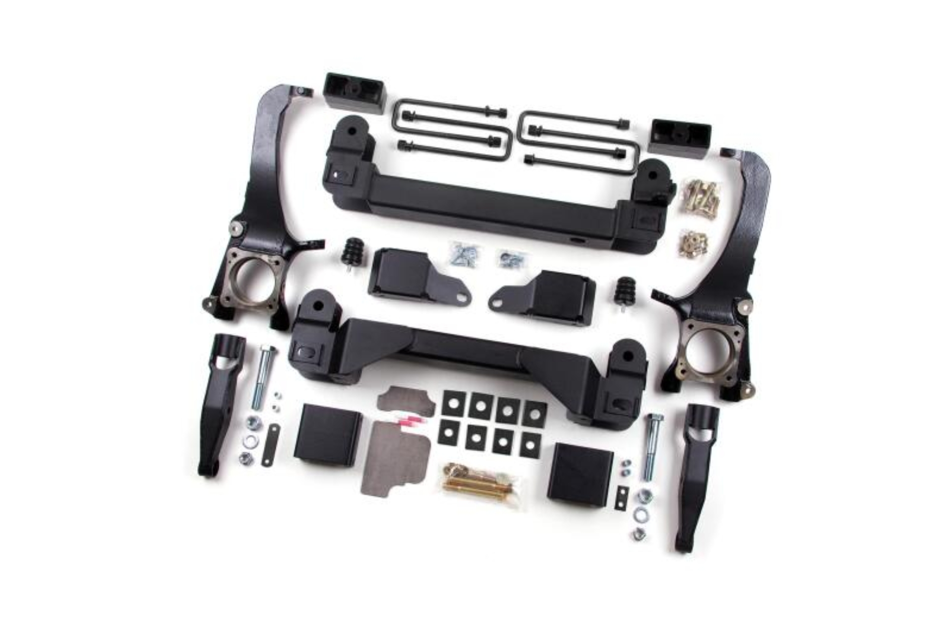 Picture of Zone Offroad 16-21 Tundra 5in Suspension System Lift Kit w/Fox 2.0 Adventure Series Shocks