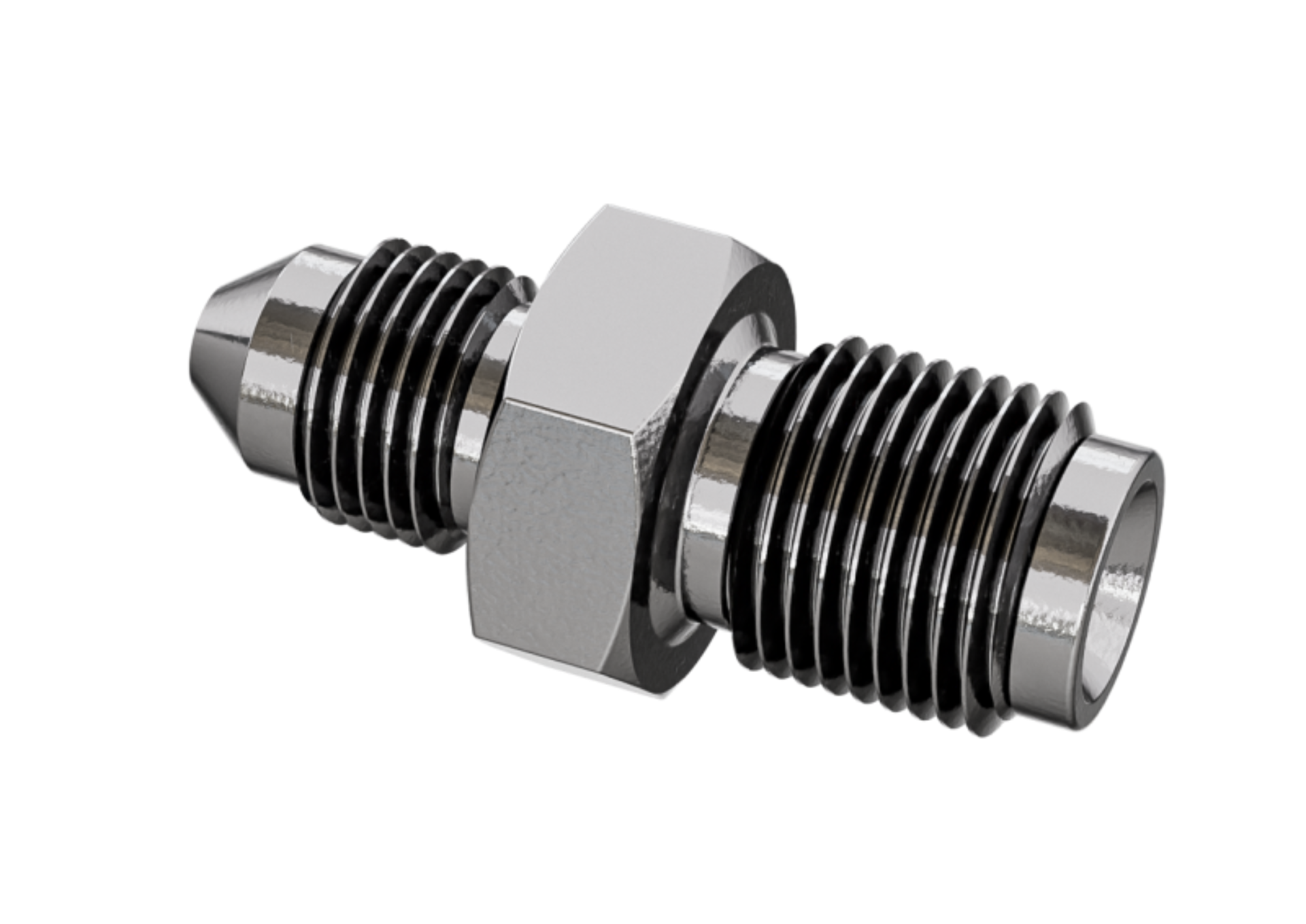 Picture of Goodridge Straight Male Adaptor AN3 to AN3 Inverted